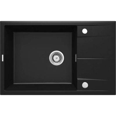 Zlewozmywak granitowy 1-komorowy z ociekaczem ZQE_N11B 5907650874263
