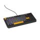 24. GENESIS Thor 230 TKL klawiatura Gaming USB + RF Wireless + Bluetooth QWERTY Czarny, Szary, Pomarańczowy