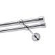 KARNISZ PODWÓJNY FI 19 MM  CHROM 320 CM LUNA KOWALSKI