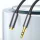 12. Kabel Ugreen AV118 10592 mini jack 3,5 mm (męski) / mini jack 3,5 mm (żeński) 1m - srebrny