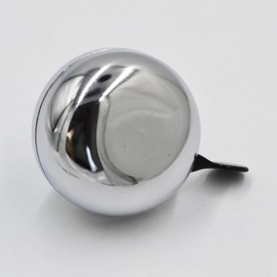 10. DZWONEK ROWEROWY RETRO 80x50MM SILVER XQMAX
