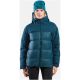 2. Kurtka puchowa damska Odlo DOWN HOODED Jacket insulated zielona
