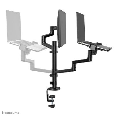 4. Neomounts DS20-425BL2 uchwyt / stojak do monitorów 68,6 cm (27") Biurko Czarny