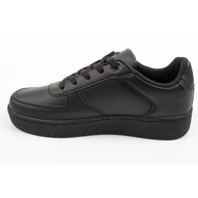 3. Levi's buty dziecięce sportowe Evelyn czarne młodzieżowe sneakersy