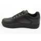 3. Levi's buty dziecięce sportowe Evelyn czarne młodzieżowe sneakersy