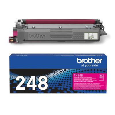 8. Brother TN-248M kaseta z tonerem 1 szt. Oryginalny Purpurowy