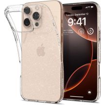 Etui Spigen Liquid Crystal na iPhone 16 Pro - przezroczysto-brokatowe