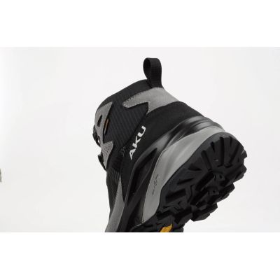 7. Aku buty sportowe trekkingowe męskie Adapta Gore-tex skórzane szare czarne