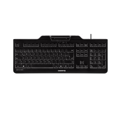 5. CHERRY KC 1000 SC klawiatura Biuro USB QWERTZ Niemiecki Czarny