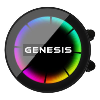17. GENESIS CHŁODZENIE WODNE HYDRA 240 CZARNE