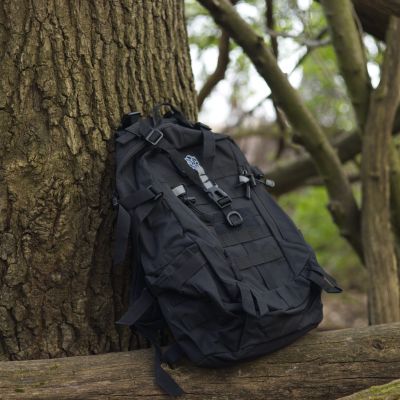 6. Plecak turystyczny Offlander Survival Trekker 25L OFF_CACC_34BK