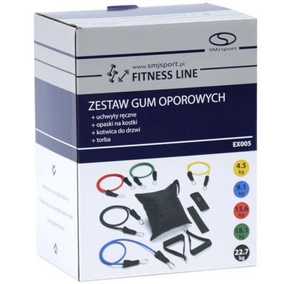 9. Zestaw gum oporowych SMJ EX005 5szt