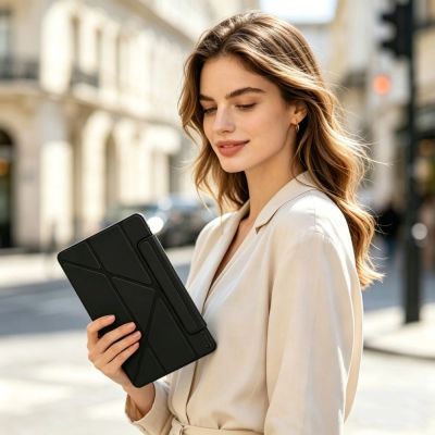 6. Etui Tech-Protect SC Pen Origami na iPad 10.9" 2022 / 2025 - czarne