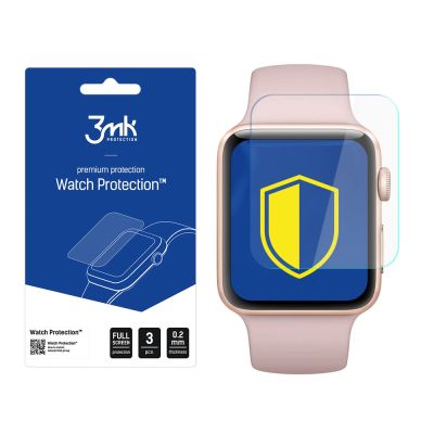 Folia ochronna 3mk Watch Protection™ v. ARC+ na Apple Watch 3 38 mm