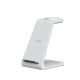 3. Stacja ładująca Tech-Protect QI15W-A36 3w1 dla Apple - biała