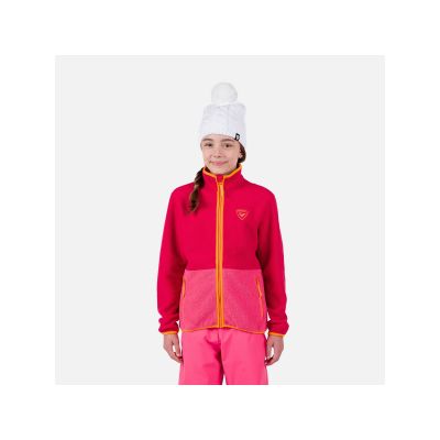 2. Bluza Rossignol Jr Alltrack Fleece różowy