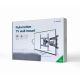 10. GEMBIRD UCHWYT ŚCIENNY REGULOWANY LCD 32"-75" VESA MAX 600 X 400MM, DO 45KG