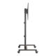 3. Stojak mobilny TV 34-55" do 35kg regulowany podłogowy