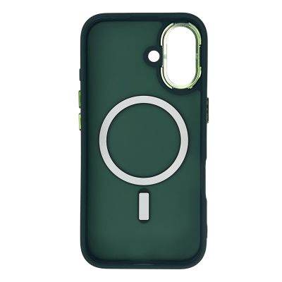 3. Etui Wozinsky Fashion Case MagSafe na Samsung Galaxy S25 - zielone