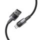 2. Kabel Tech-Protect UltraBoost USB-A / Lightning 12W 2.4A 2m - szary