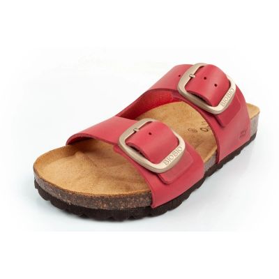3. Bio Bio Buty laczki damskie klapki profilowane skóra naturalna
