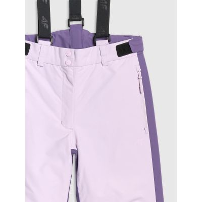4. Spodnie narciarskie membrana 8000 dziewczęce 4F 4FJRAW25TFTRF1243-50S