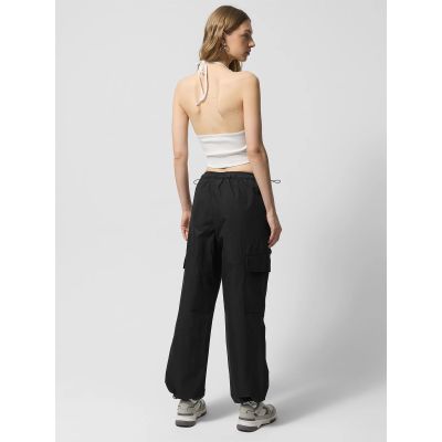 3. Spodnie tkaninowe parachute damskie Outhorn OTHWSS24TTROF727-20S