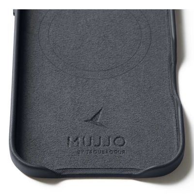 5. Mujjo MUJJO-CL-065-BS pokrowiec na telefon komórkowy 16,5 cm (6.5") Bazalt