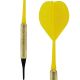 13. RZUTKI LOTKI PLASTIKOWE DART 3SZT BEZPIECZNE BEST SPORTING - ŻÓŁTE
