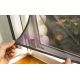 4. TESA Insect Stop moskitiera Okno Antracyt