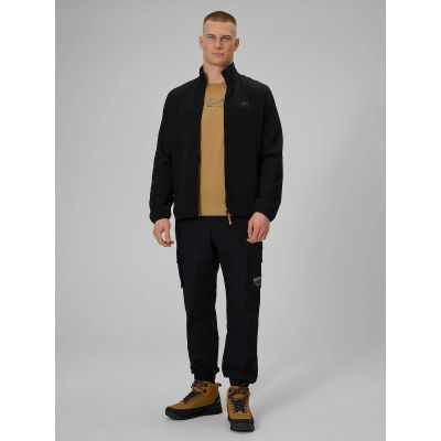 4. Spodnie casual cargo męskie 4F 4FRAW25TTROM1690-20S