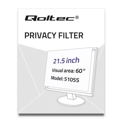 4. Filtr prywatyzujący Rodo Qoltec 51055