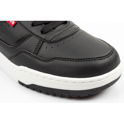 5. Levi's buty dziecięce sportowe John SE czarne młodzieżowe za kostkę