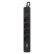 2. DEFENDER LISTWA ZASILAJĄCA SFS 135 4 GNIAZDA + 3XUSB 5M CZARNA 99458