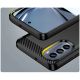 6. Carbon Case etui do Motorola Moto G62 5G elastyczny silikonowy karbonowy pokrowiec czarne