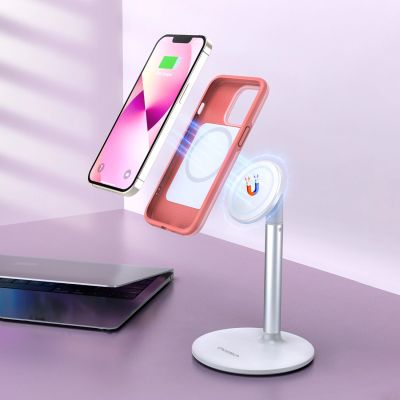 9. Choetech MFM Anti-drop case etui Made For MagSafe do iPhone 13 Pro Max różowy (PC0114-MFM-PK)