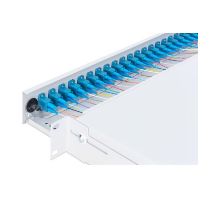 7. Digitus Panel światłowodowy, z wyposażeniem, LC, OS2