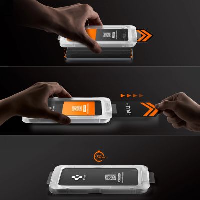 13. Szkło prywatyzujące Spigen Glas.Tr Ez Fit Pro HD 2-pack na Samsung Galaxy S26