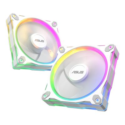 9. Wentylator ASUS PRIME MR120 FAN ARGB WHITE