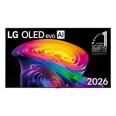 LG OLED 4K evo AI C6 TV | OLED55C61LA | 55 | Smart TV | webOS | UHD | Black