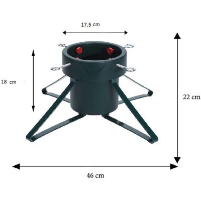 3. STOJAK CHOINKOWY METALOWY 4 NOGI