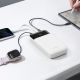 6. Powerbank Cuktech LPB252N 120 W 25000 mAh z wbudowanym kablem USB-C - biały
