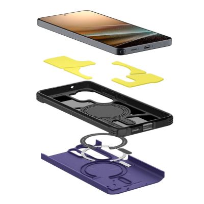 6. Etui Spigen Tough Armor Mag MagSafe na Samsung Galaxy S26 Ultra - fioletowe
