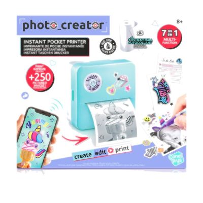 3. Natychmiastowa drukarka kieszonkowa Canaltoys