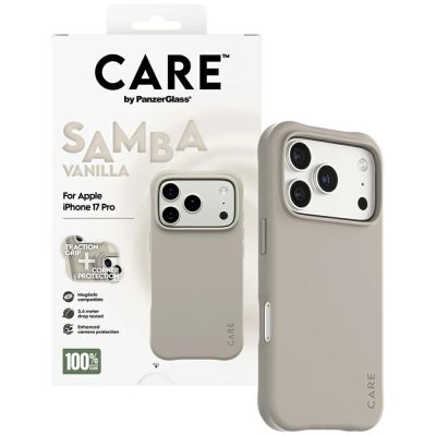 4. Etui CARE by PanzerGlass Fashionable Samba MagSafe na iPhone 17 Pro - szary