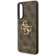 6. Etui Guess Big 4G Logo Classic Logo na Samsung Galaxy S25 Edge - brązowe