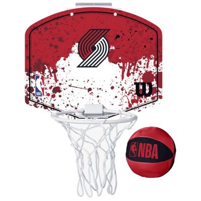 2. Tablica do koszykówki Wilson NBA Team Portland Trailblazers Mini Hoop WTBA1302POR