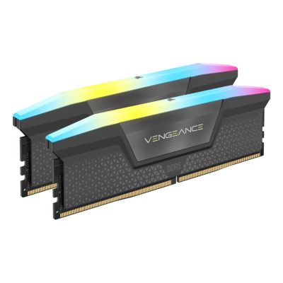 2. DDR5  64GB PC 5600 CL40 CORSAIR KIT (2x32GB) VENGEANCE RGB retail
