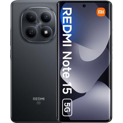 9. Xiaomi Redmi Note 15 5G 17,2 cm (6.77") 8 GB 128 GB 5520 mAh Czarny