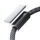 5. Kabel Joyroom S-A50 Unlimited Series 30W USB-C - Lightning z organizerem magnetycznym 1,2m - szary